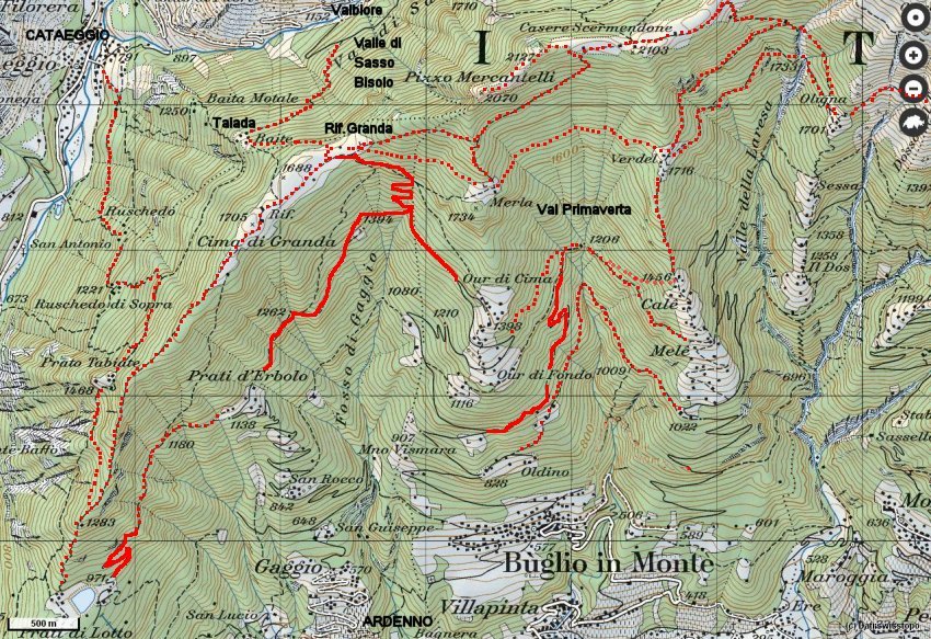 Carte Escursionistiche Della Provincia Di Sondrio